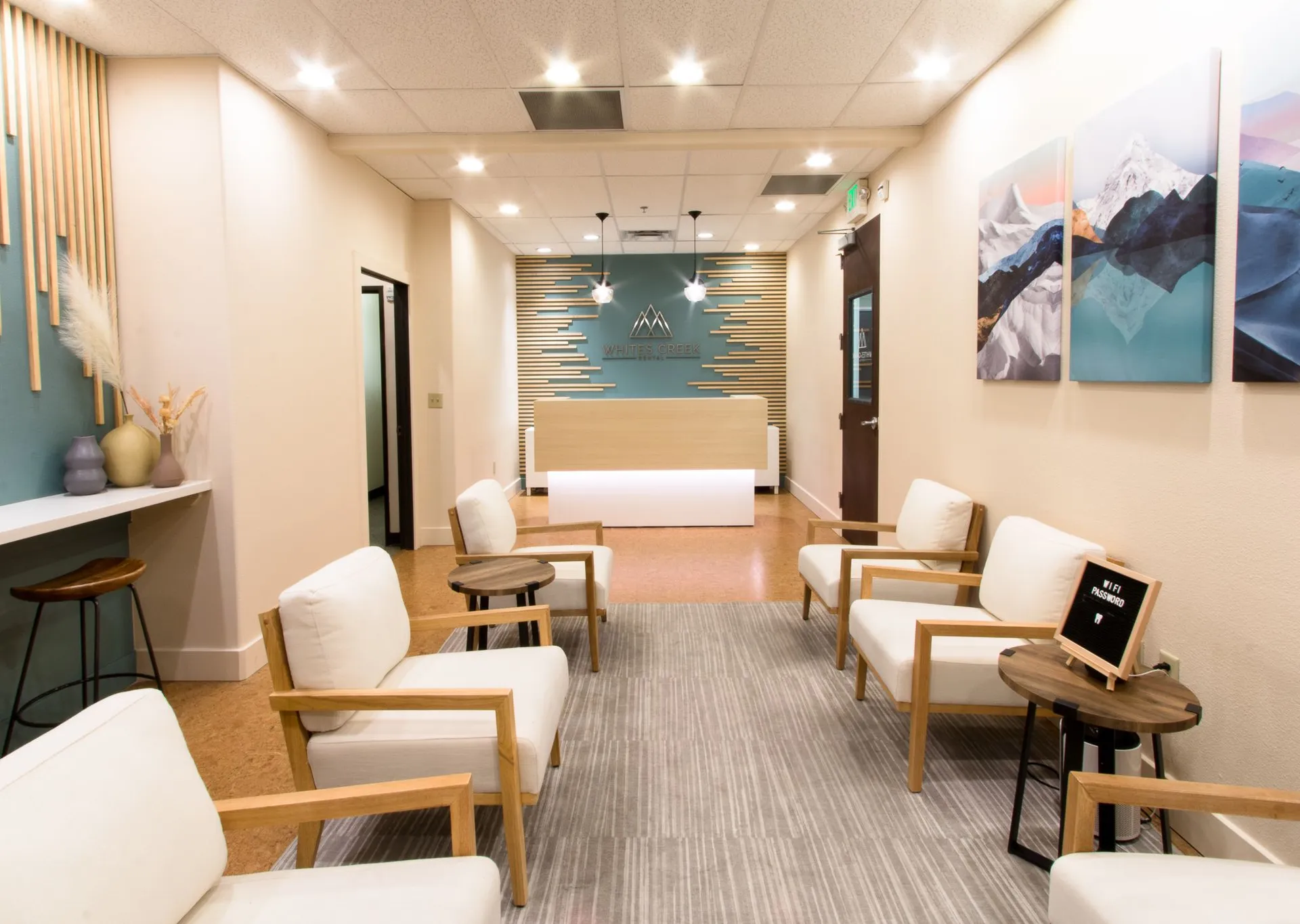 Comfortable lobby area